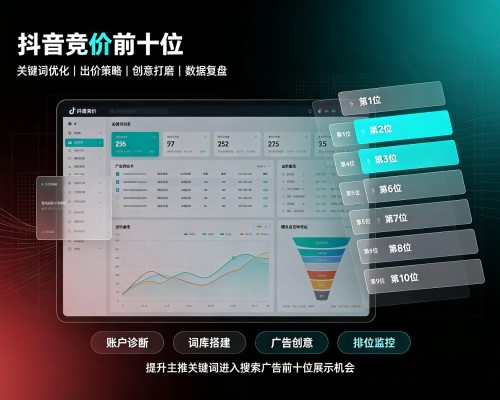 丰顺抖音搜索竞价